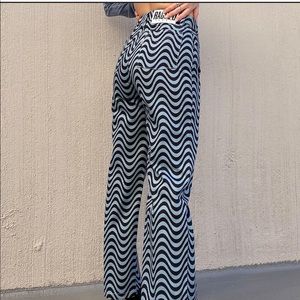 Ragged Priest Wave Jeans in blue/black